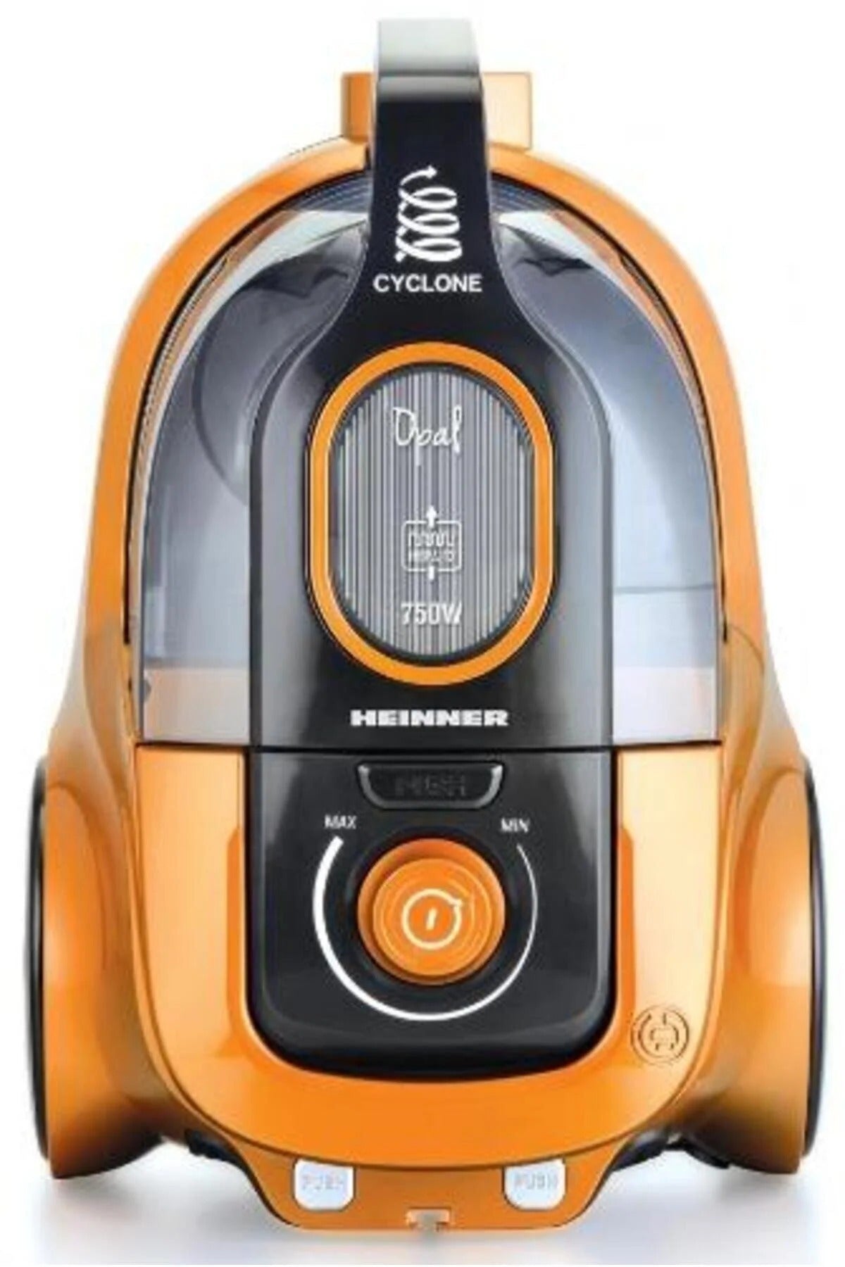 Aspirator fara sac HEINNER HVC-V750OR, 750 W, 2,2 L (Portocaliu)