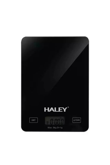 Cantar electronic, 5000G, Sticla, pentru bucatarie, Digital de inalta precizie, Negru