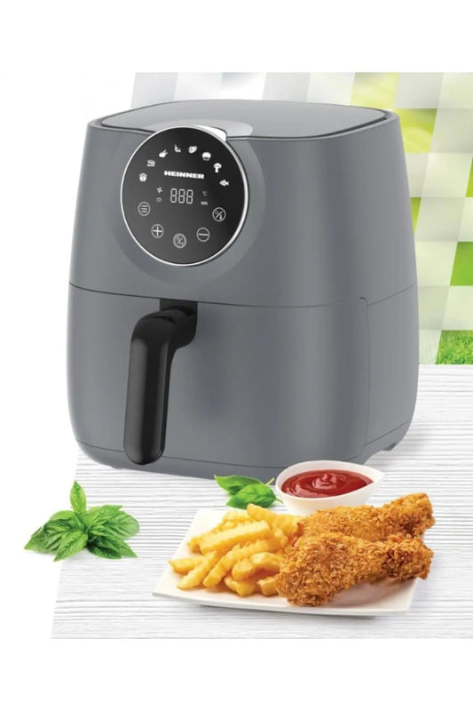 Friteuza cu aer cald Smartfry HAF-B6GREY1700, 1700w, capacitate 5.7l, display control tactil