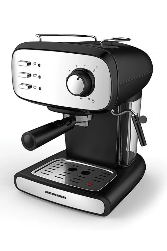 Manual espressor HEINNER Black Boquette HEM-1100BKX