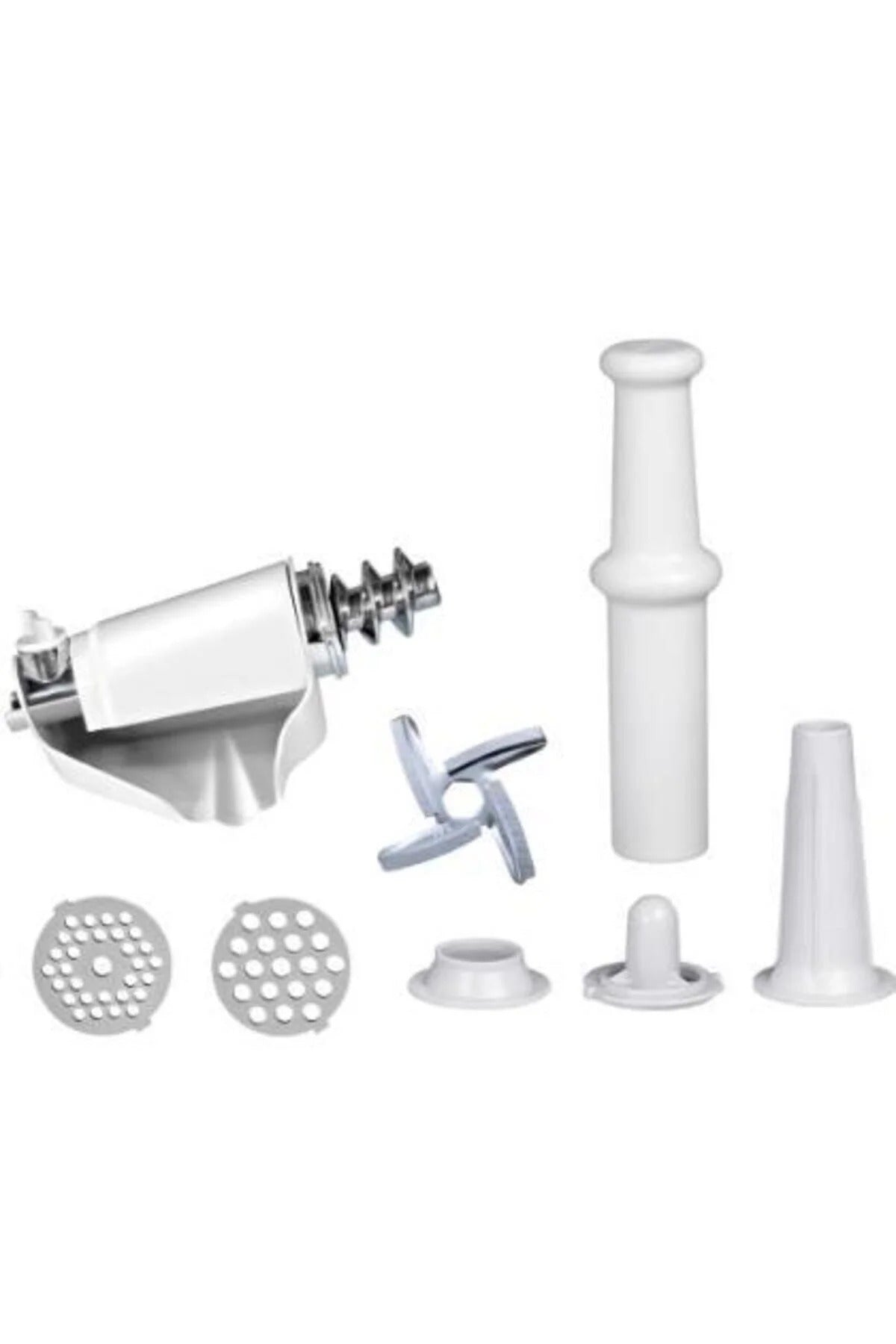 Masina de tocat carne HEINNER Almandine 2100 MG-2100SS, 2100 W, 2 kg/min (Argintiu)