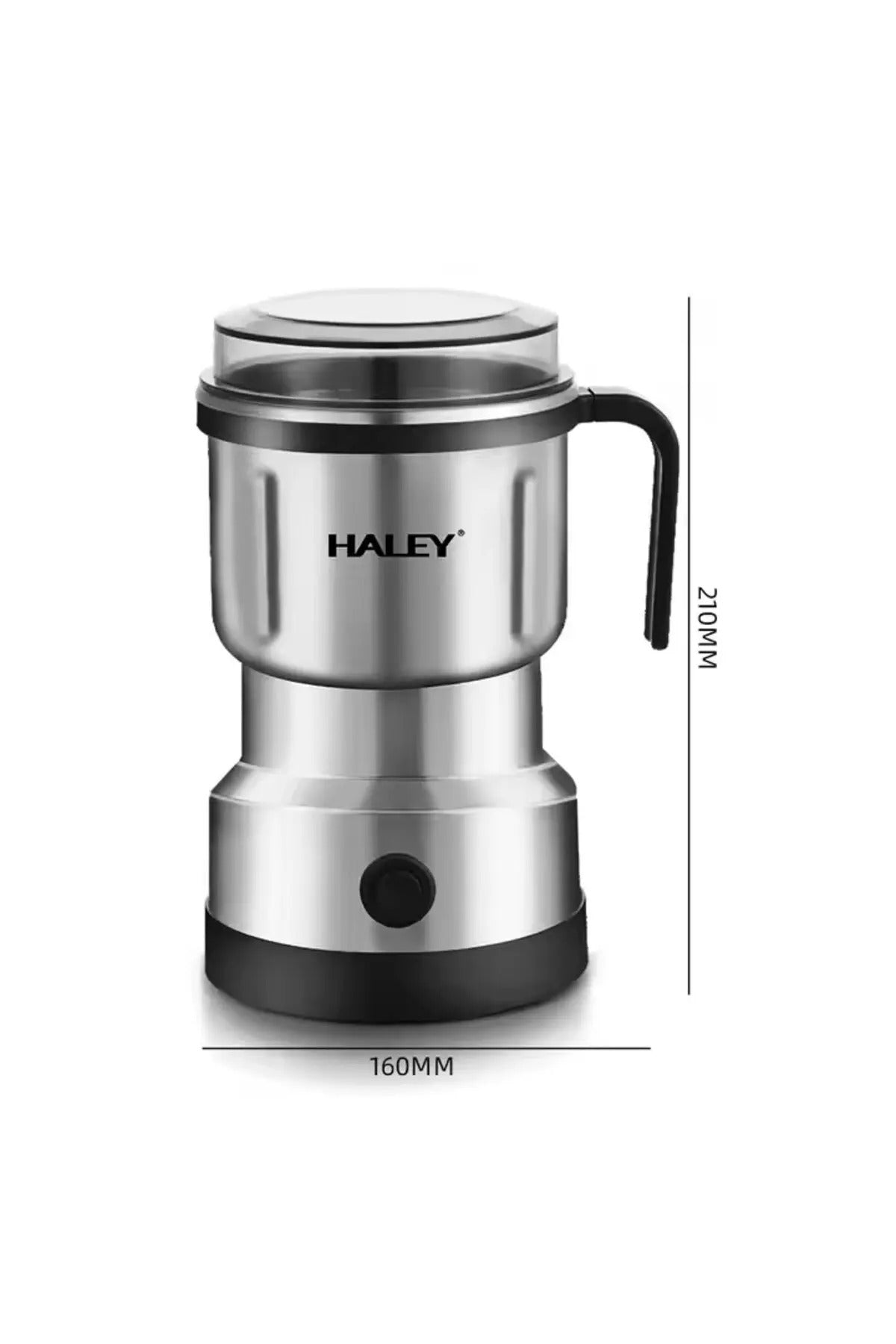Rasnita electrica, HALEY, 300W, pentru cafea cu lame, design performant si elegant
