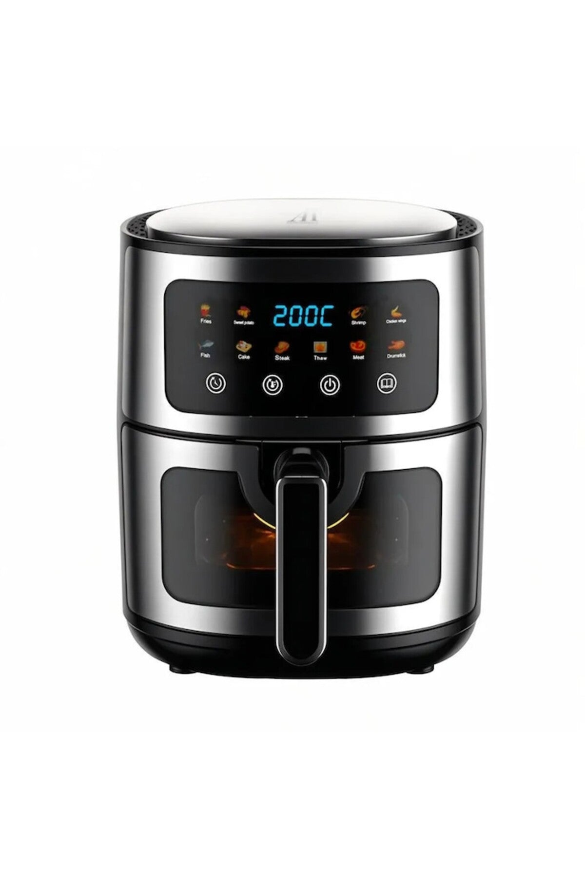 Air Fryer 8L, 10 Smart Programs, 1400W, Touch Panel, 3D Hot Air, Non-Stick
