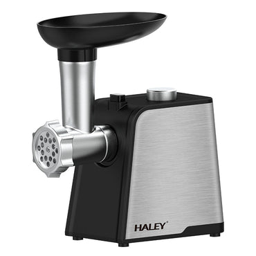 Mașină de Tocat Carne HALEY 2000W, Oțel Inoxidabil, Cutter cu Torsiune Mare, Ușor de Curățat, Port Mare pentru Alimentare