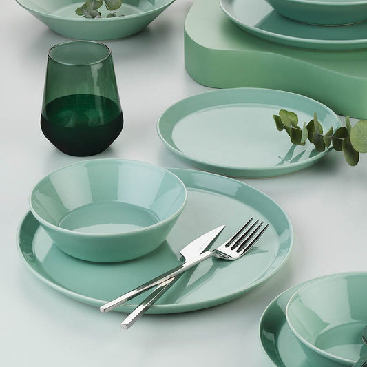 Serviciu de masă FORZA, 24 piese, verde