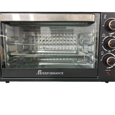 Cuptor Electric AT Performance AT-048T 48L | 2500W | Timer 60 min | Grill | Temperatură reglabilă | Negru