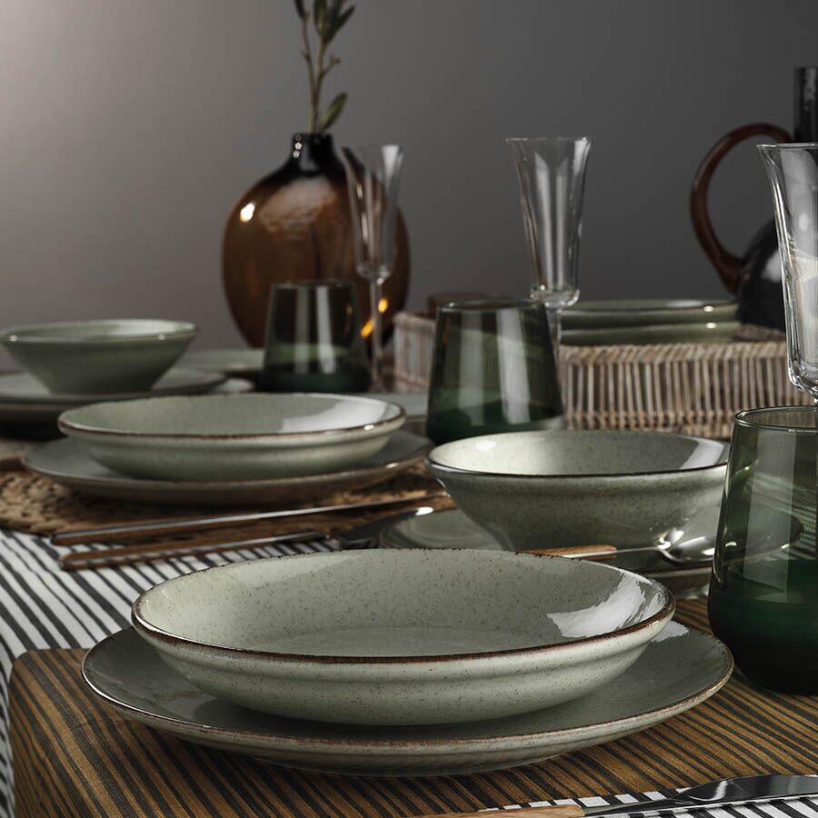 Serviciu de masă Color-X, 18 piese, verde