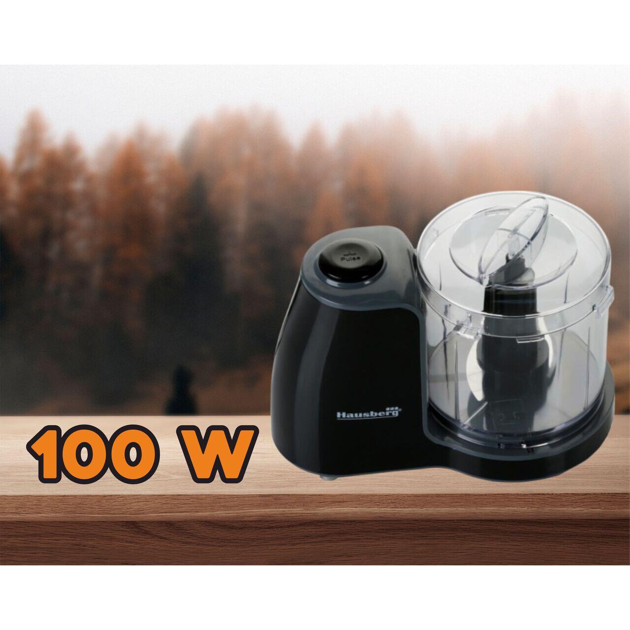 Tocator electric Hausberg HB-4504NG, putere 80 W, Motor cupru, Negru