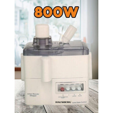 Robot De Bucatarie Multifunctional Hausberg HB-7520, 800W, 3 Viteze