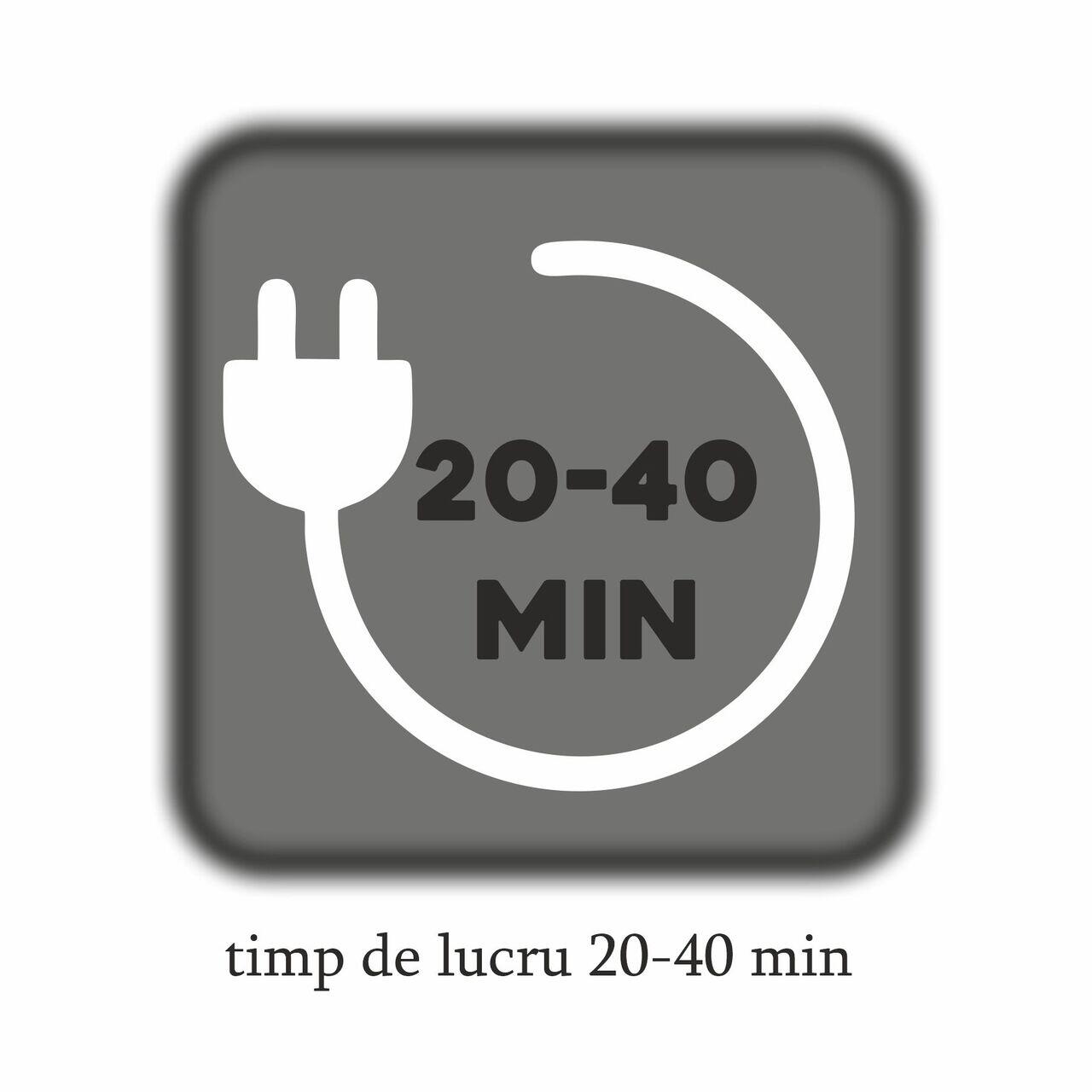 Aspirator vertical Hausberg HB-2027, putere 220W, fara sac, capacitate 0.25 l, filtre lavabile, 2 viteze, perie rotativa, timp de lucru 20-40 min, Alb