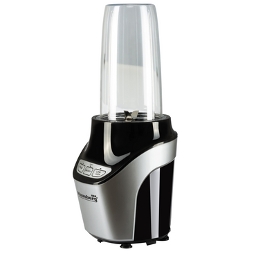 Blender 2 in 1 , putere 1000W, Hausberg HB7705NG, Nutrition Extractor,8 piese, Negru