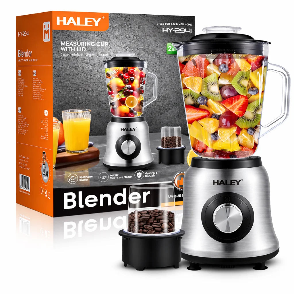 Blender HALEY HY-2941, 1000W, cană din sticlă 1,5L