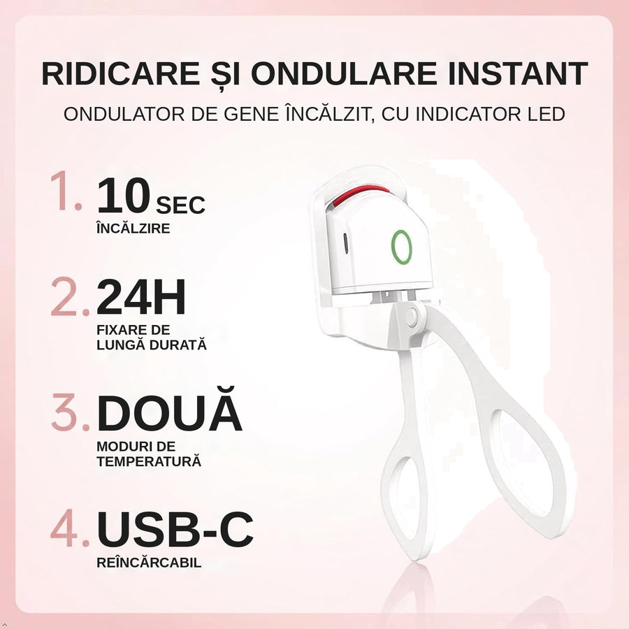 Cleștele clasic îți îndoaie genele în unghi și le rupe?
