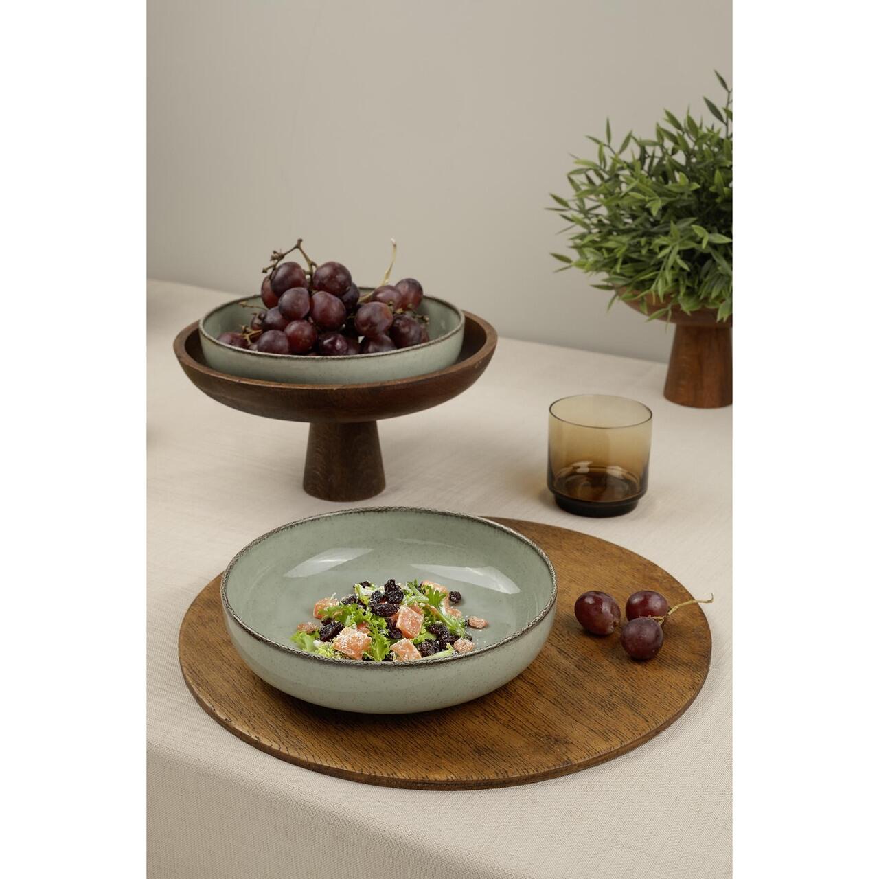 Serviciu de masă Moderna, 18 piese, verde