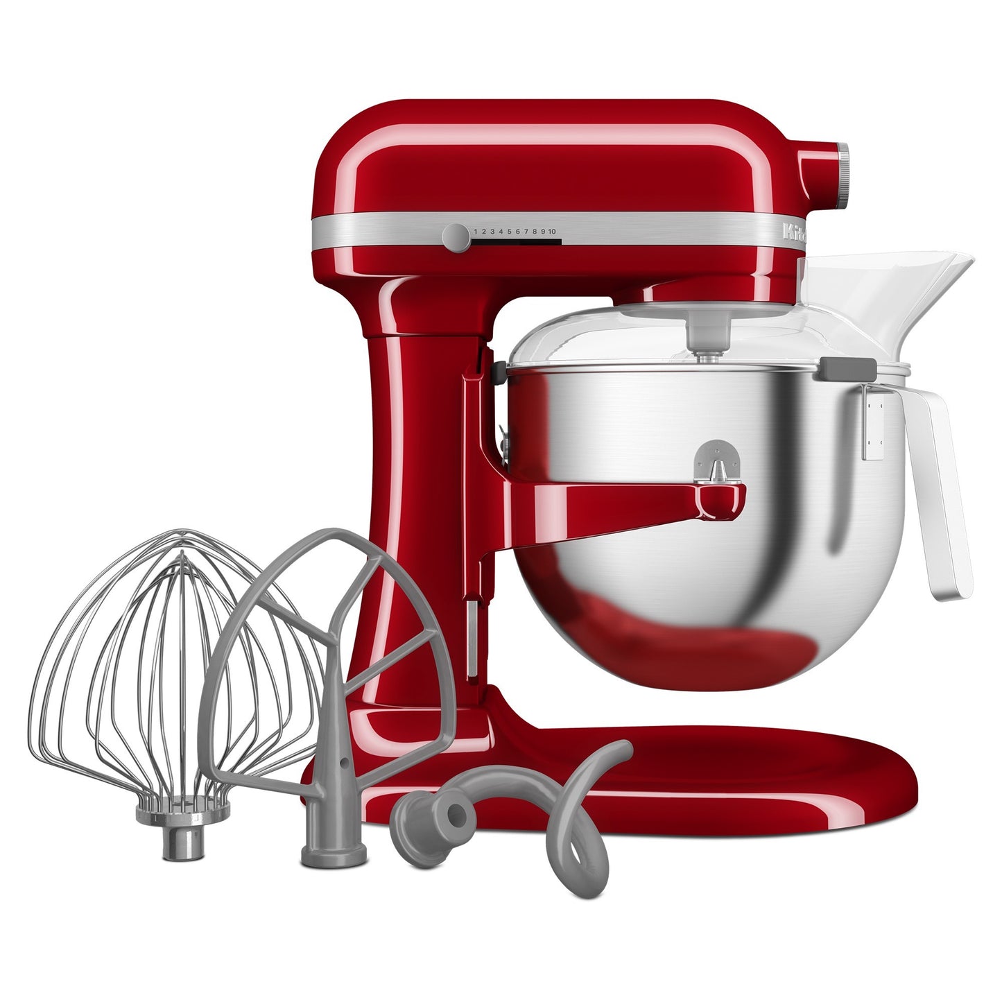 Mixer cu bol 6.6L, Model HEAVY DUTY, Empire Red