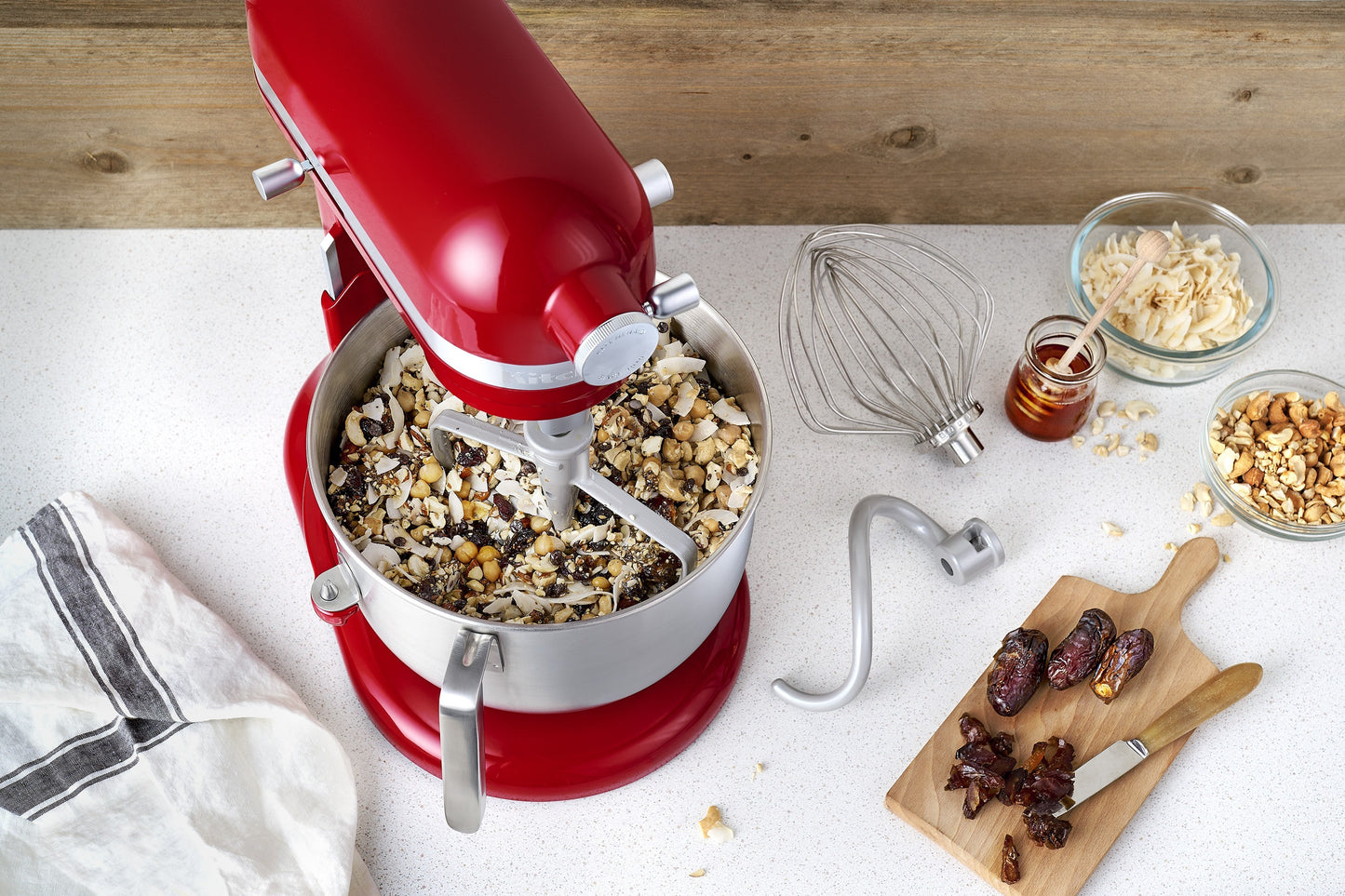 Mixer cu bol 6.6L, Model HEAVY DUTY, Empire Red