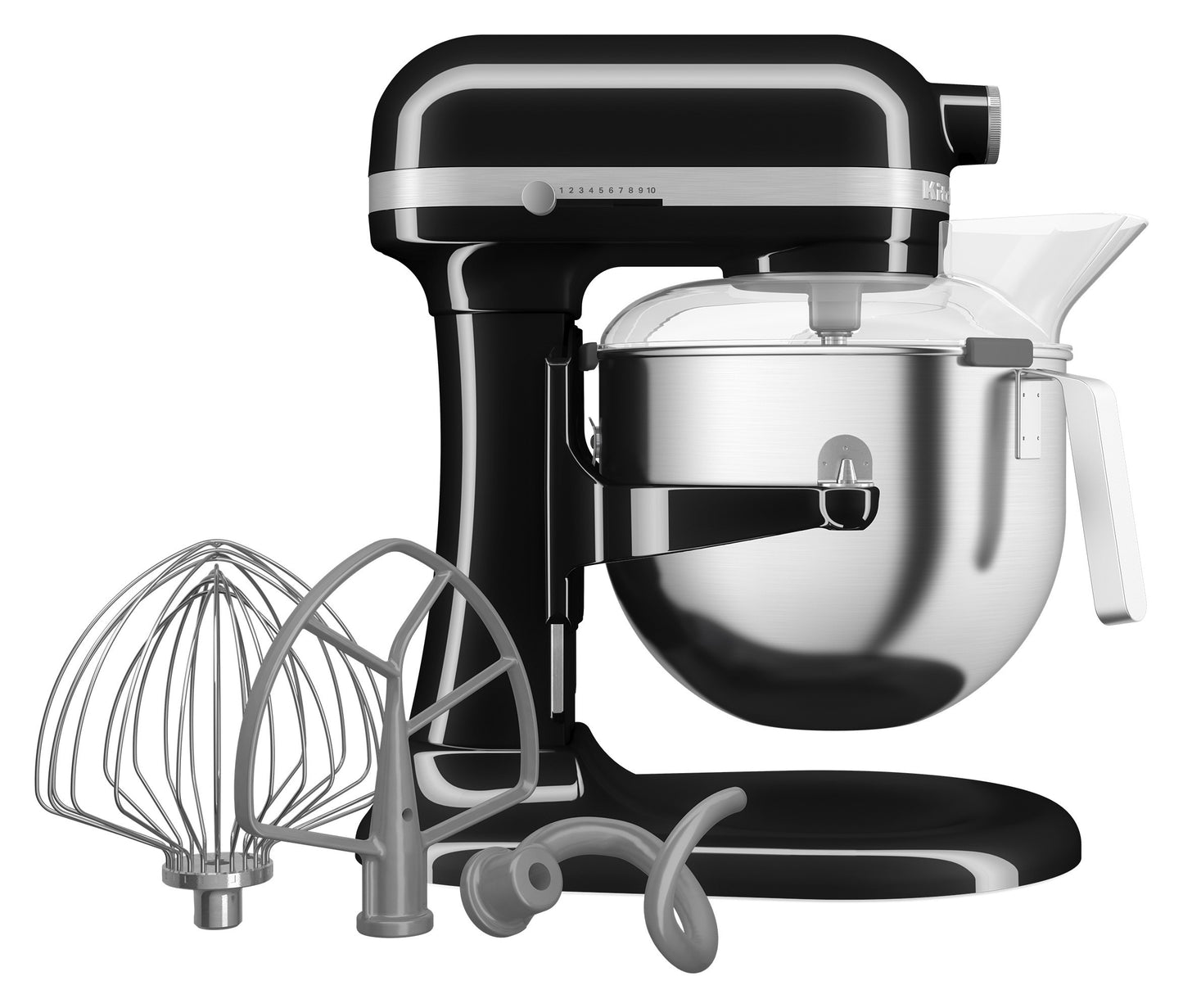 Mixer cu bol 6.6L, Model HEAVY DUTY, Onyx Black