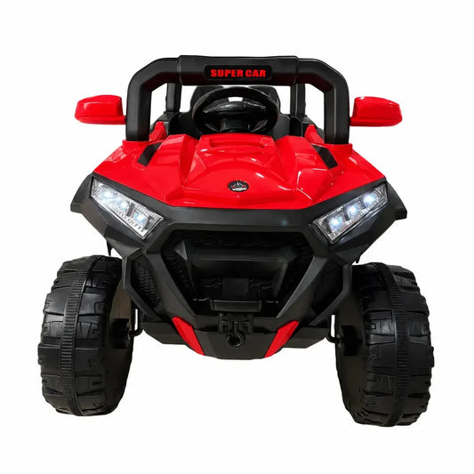 Mașină Electrică KIDOO 4x4 pentru Copii 12V – Telecomandă 2.4G, 2 Motoare, Faruri LED, MP3
