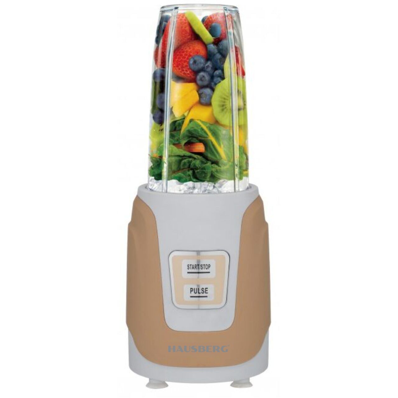 Blender Hausberg HB-7675AU Auriu,Putere 1000W, Capacitate 1000ml, motor de cupru