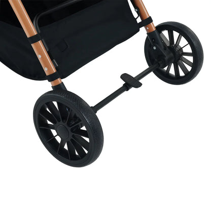 Cărucior 3 în 1 KIDOO – auto i-Size, landou, scaun sport și scoică auto. Suspensii, pliere rapidă, copertină extensibilă, centură 5 puncte. Ideal 0–36 luni. Sistem complet pentru părinți.