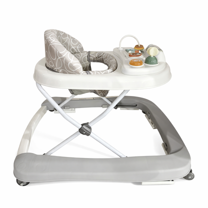 Premergător bebe KIDDO Baby Walker W1246UR2, cu jucării și muzică, 6–18 luni, Albastru