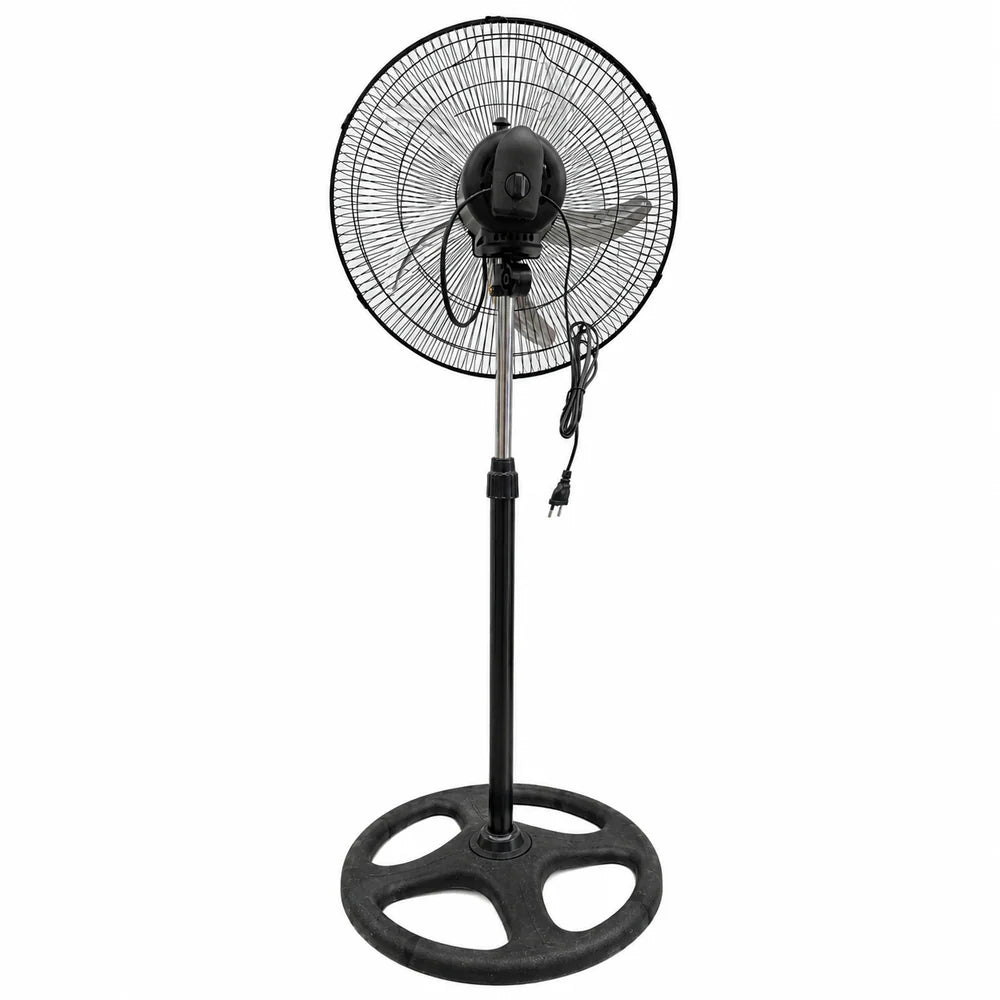 At Performance Vezi toate produsele Ventilator 3 în 1 AT PERFORMANCE® AT-2055, 65W, 18 Inch, Podea, Perete și Picior, 3 Viteze, Oscilație, Reglabil pe Înălțime
