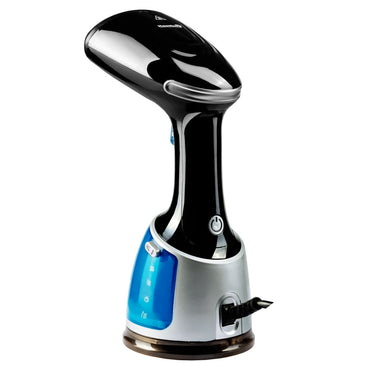 Fier de calcat vertical, Hausberg HB-7900NG, 1500-1700W, rezervor detasabil 220 ml, Negru/Albastru