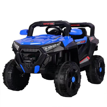 Mașină Electrică 4x4 pentru Copii 12V – Telecomandă 2.4G, 2 Motoare, Faruri LED, MP3