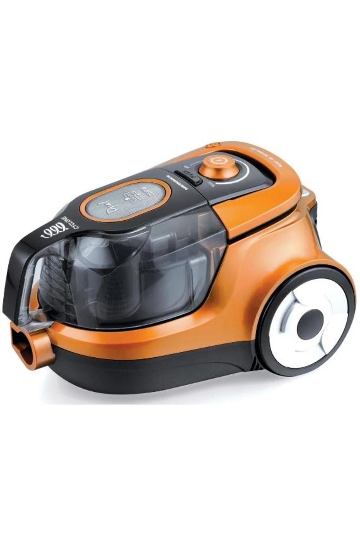 Aspirator fara sac HEINNER HVC-V750OR, 750 W, 2,2 L (Portocaliu)