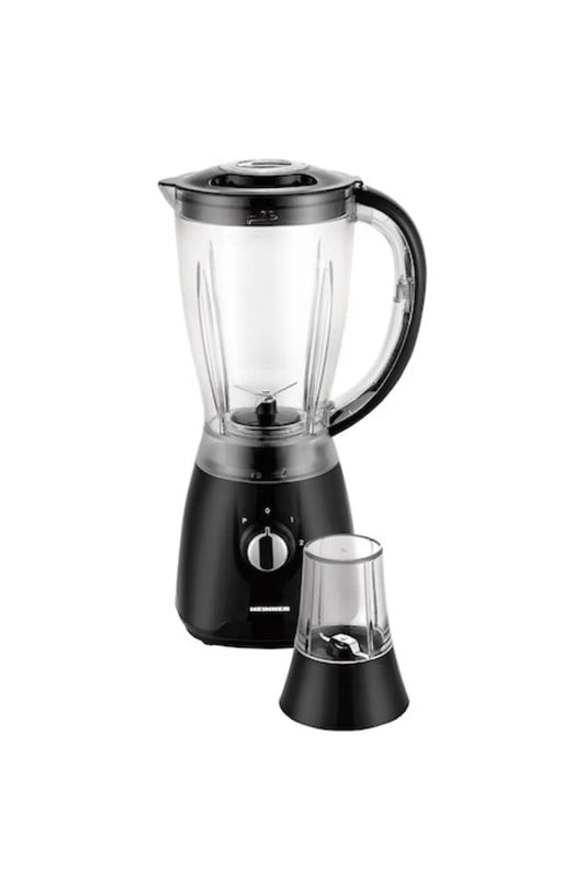 Blender HBL-500R, 500W, 2 viteze + puls, bol 1.5L, rasnita, negru