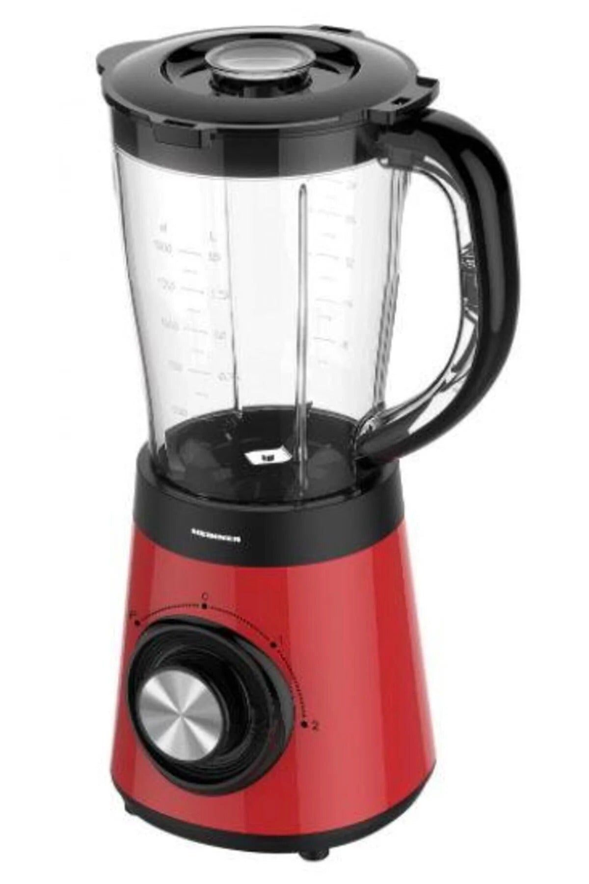 Blender HEINNER HBL-500RRD, 500 W, Pulse, 1.5 L (Negru/Rosu)