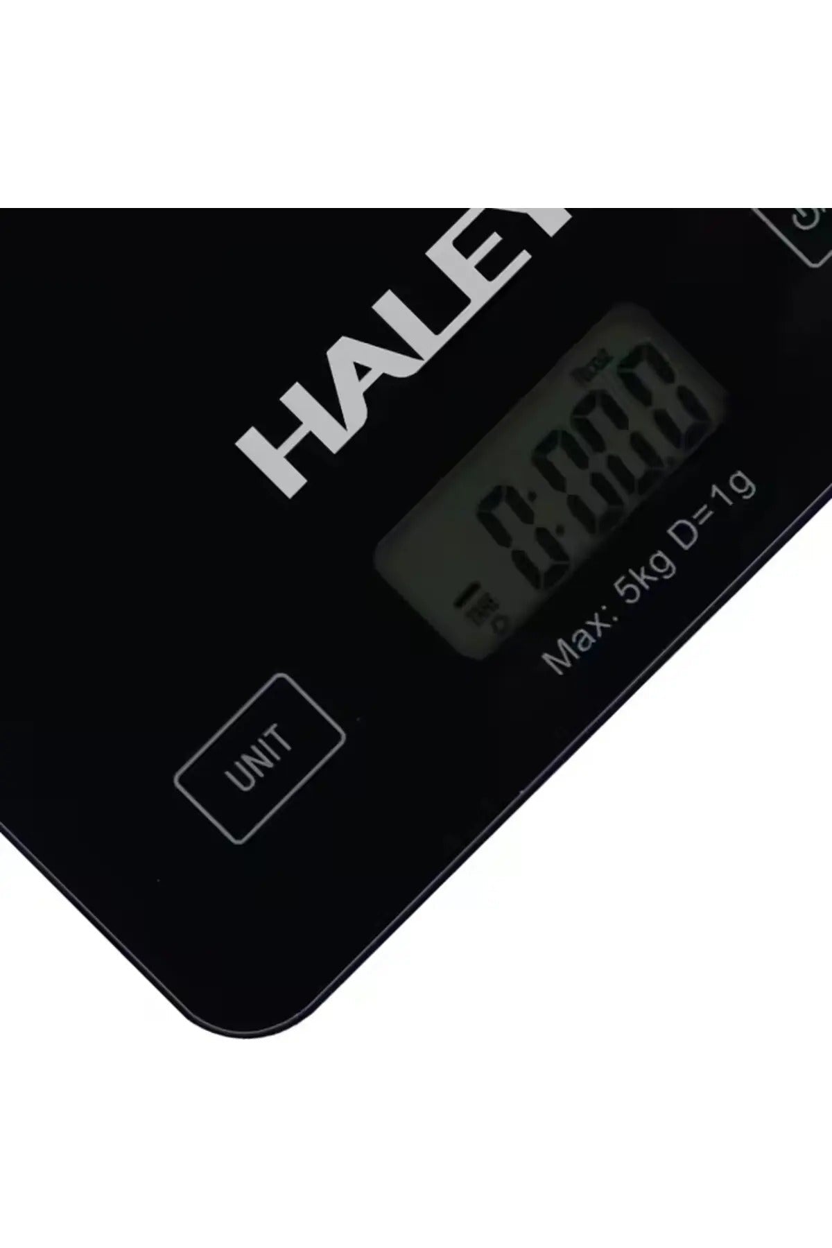 Cantar electronic, 5000G, Sticla, pentru bucatarie, Digital de inalta precizie, Negru