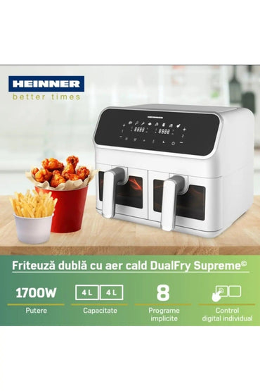 DUALFRY SUPREME 8L HAF-H8DB17WH FRRITEUTA AER CALDE