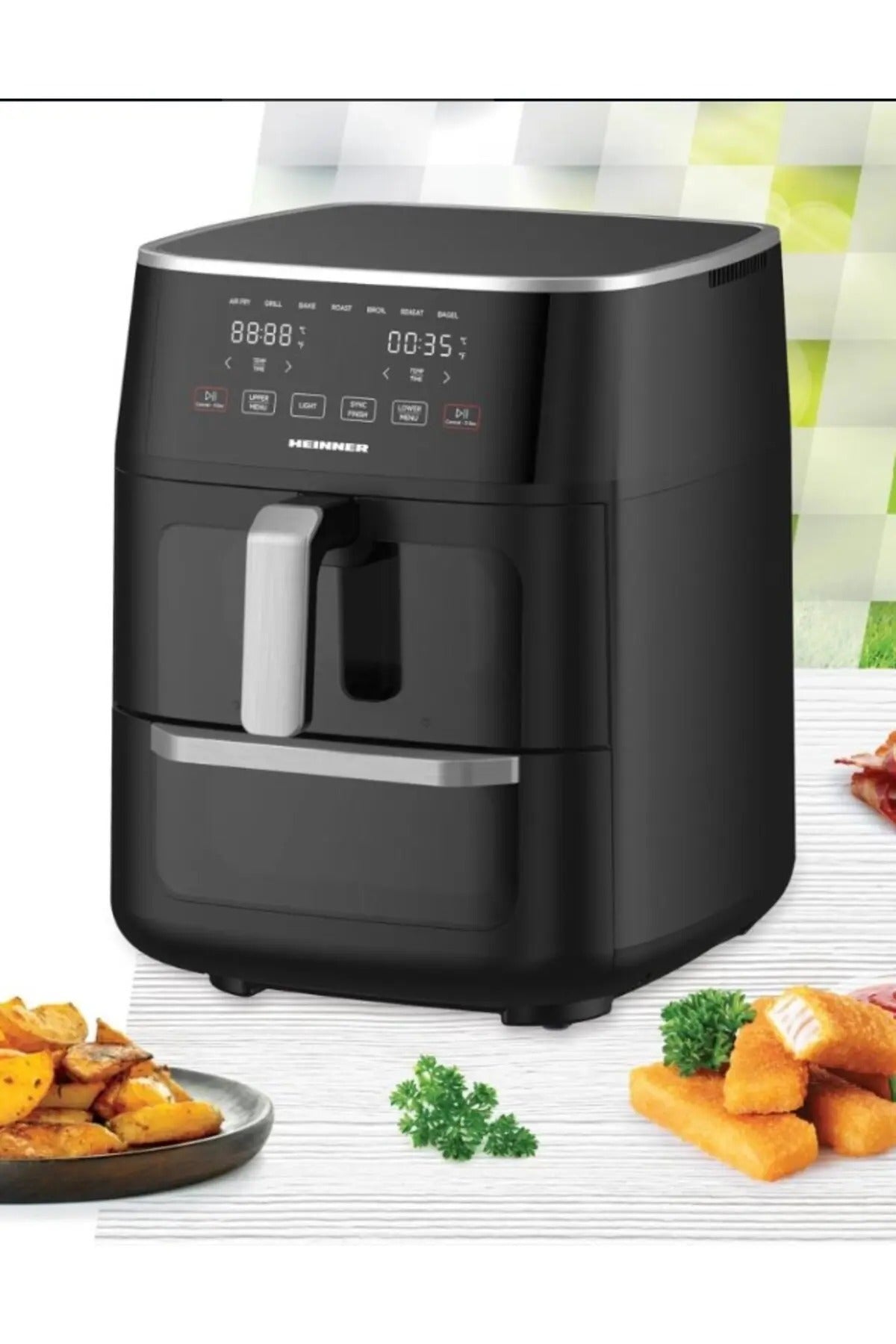 FRITETA CU AER CALD DUBLU OVENFRY COOK HAFO-M11BK1700