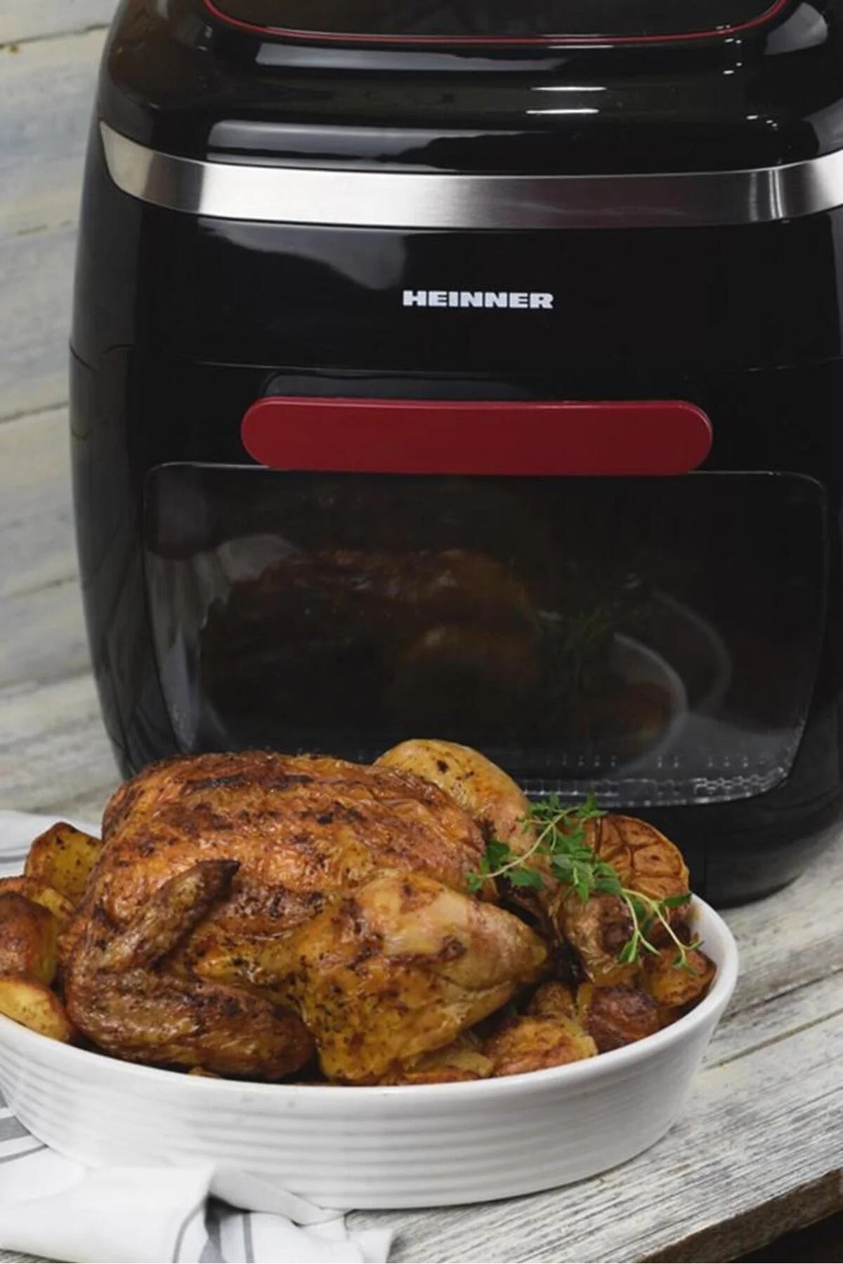 Friteuza cu aer cald HEINNER Aifryer Crystal Clear HAF-B2000FB