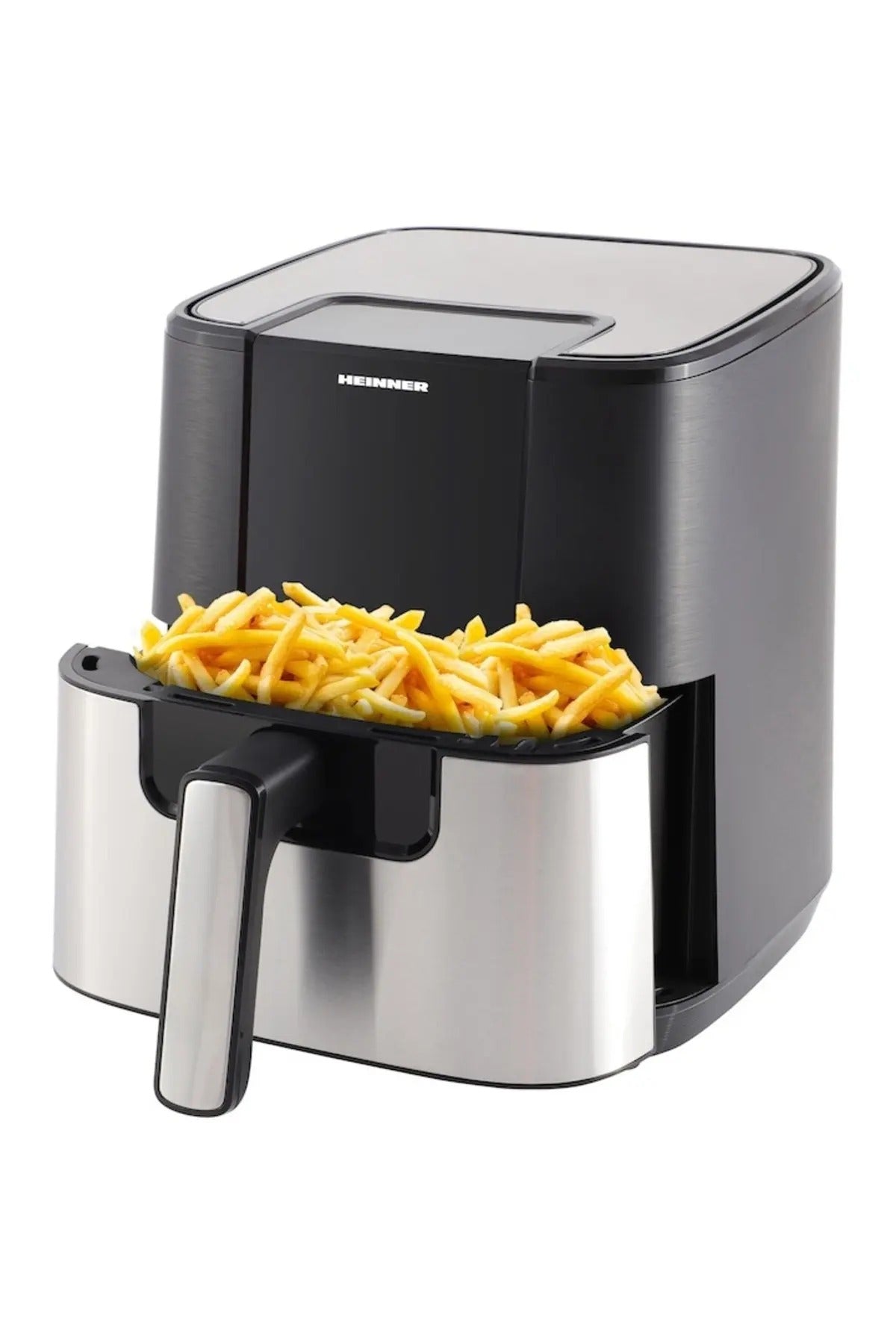 Friteuza cu aer HealthyEra 15 HAF-H6BKS1500, 1500W, 5.5L, negru/argintiu