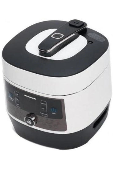 HEINNER HPCK-6WH Multicooker, Temporizator, 14 programe, Afisaj LED, Gatit la abur/presiune, 1000W