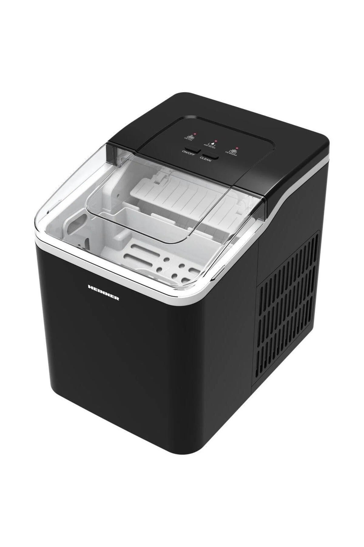 HEINNER Juneau Aparat de facut cuburi de gheata HIM-120BK, Capacitate 12kg/24h