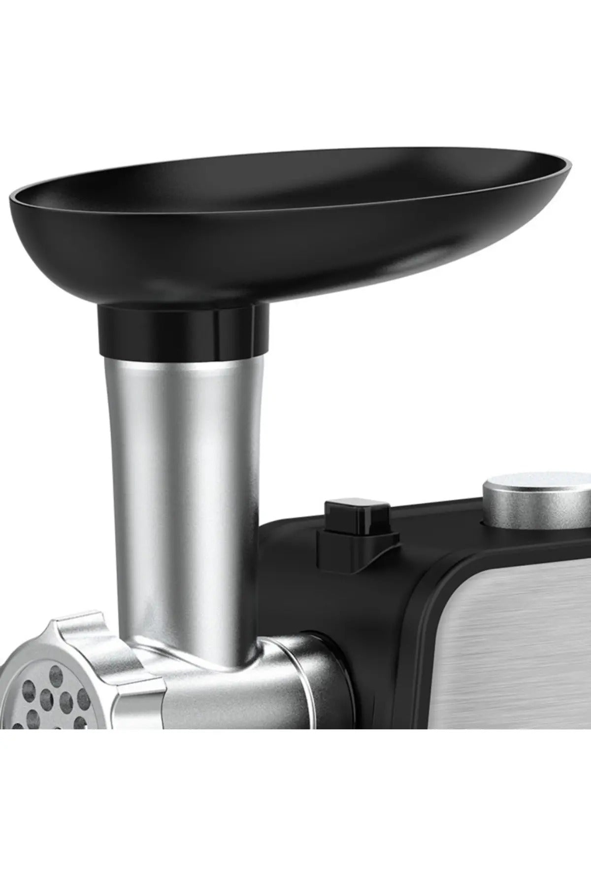 Masina de tocat carne 2000W, otel inoxidabil, taietor cu cuplu mare, usor de curatat