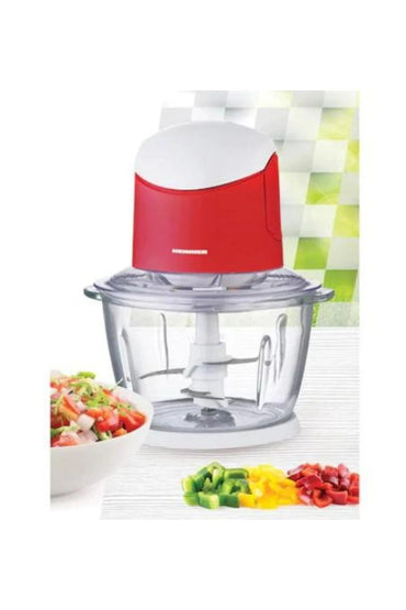 Tocator HEINNER HMC-K500WHR, 500 W, 1 L (Alb/Rosu)