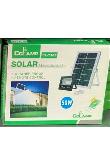 LED Projector AT PERFORMANCE®, with 50W solar panel