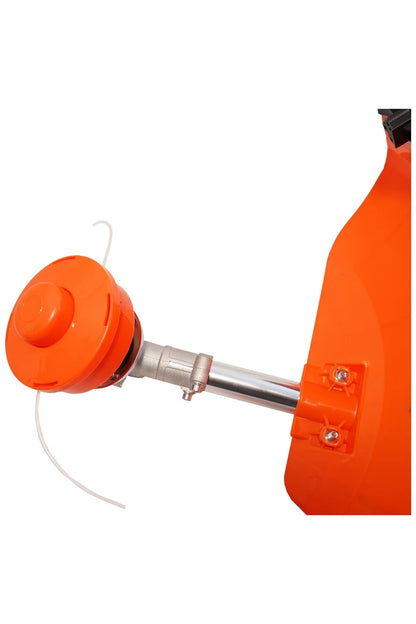 Gasoline brush cutter AT-2036, 52cc, 6HP, 11000 RPM, with accessories included