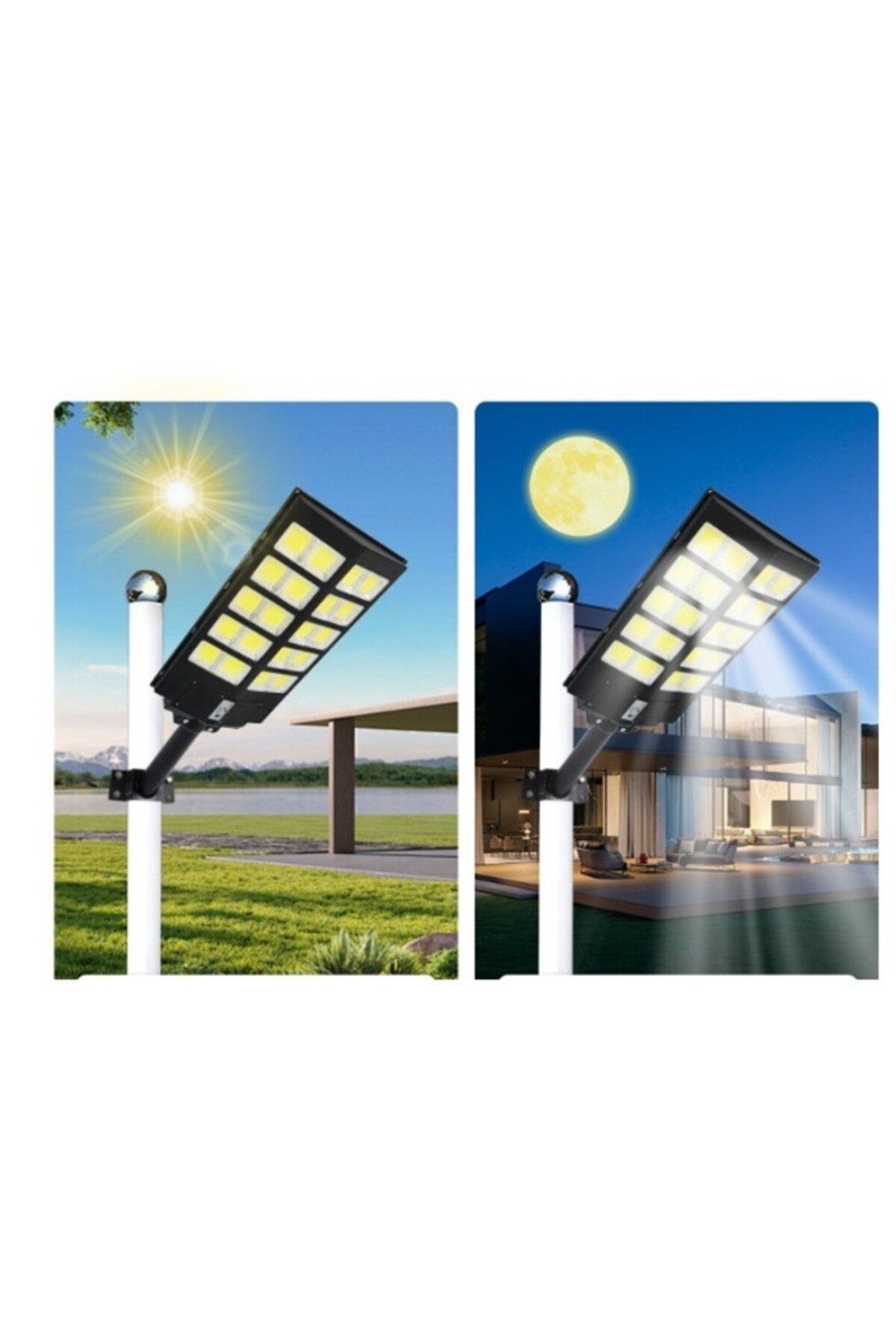 LED Street Solar Lamp PERFORMANCE® 800W with Motion Sensor and Light