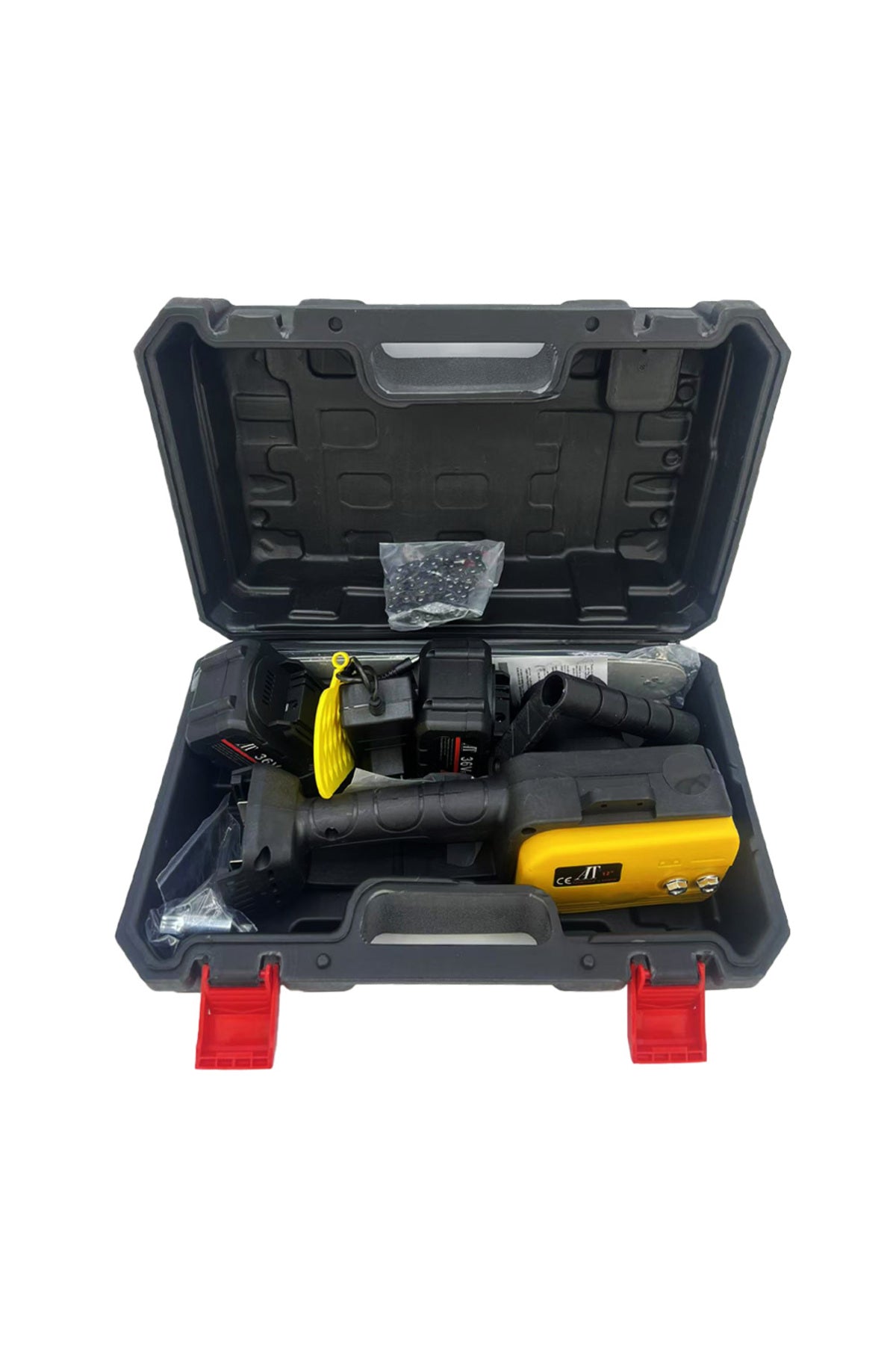 Electric Chainsaw AT PERFORMANCE®, 1200W with 48V Battery, 30 cm Blade, 4200 RPM, Portable, Cordles