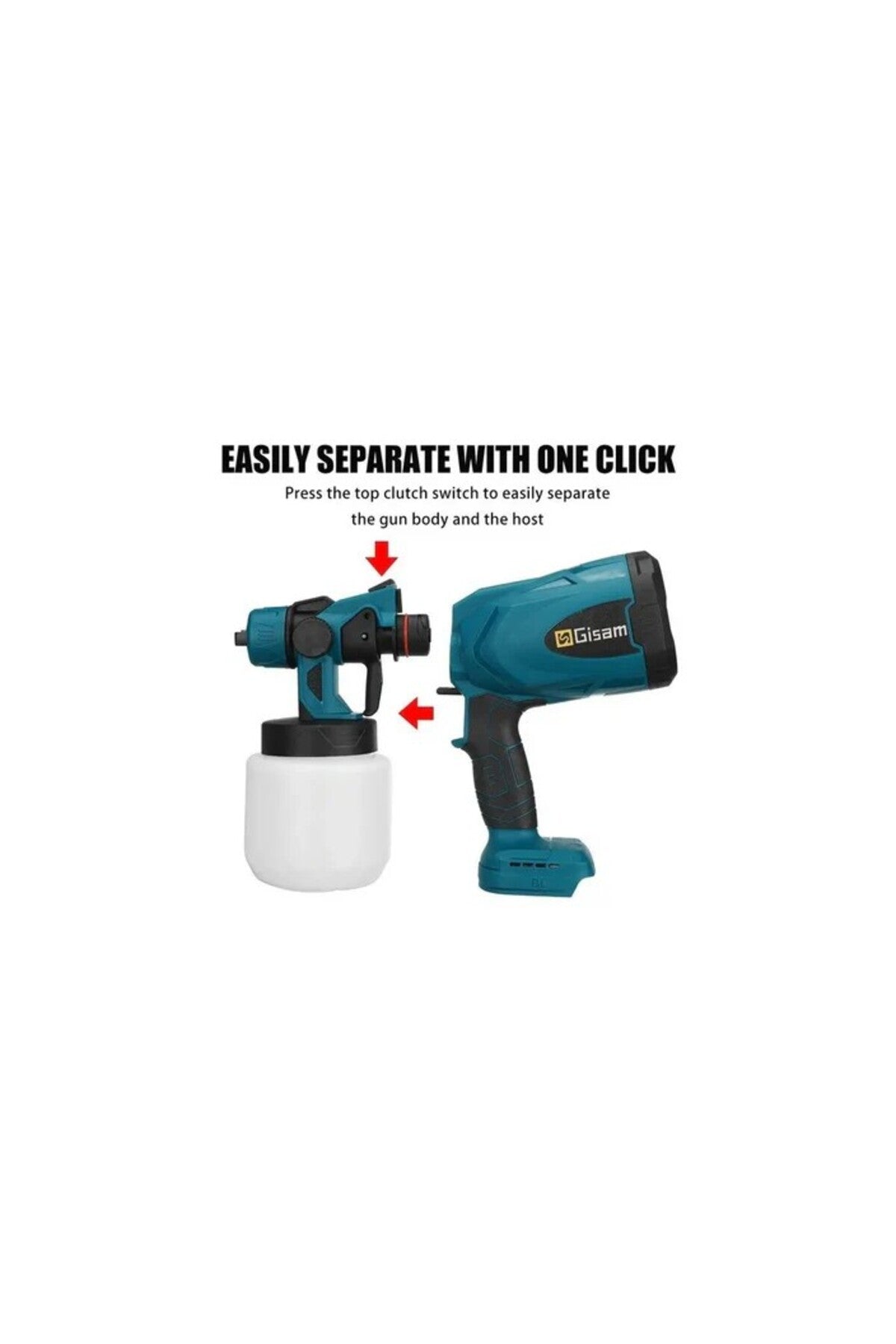Electric Spray PERFORMANCE® with 2 Batteries 36V, 3 Spray Modes, 800ml, Flow Rate 1L/min, Bl