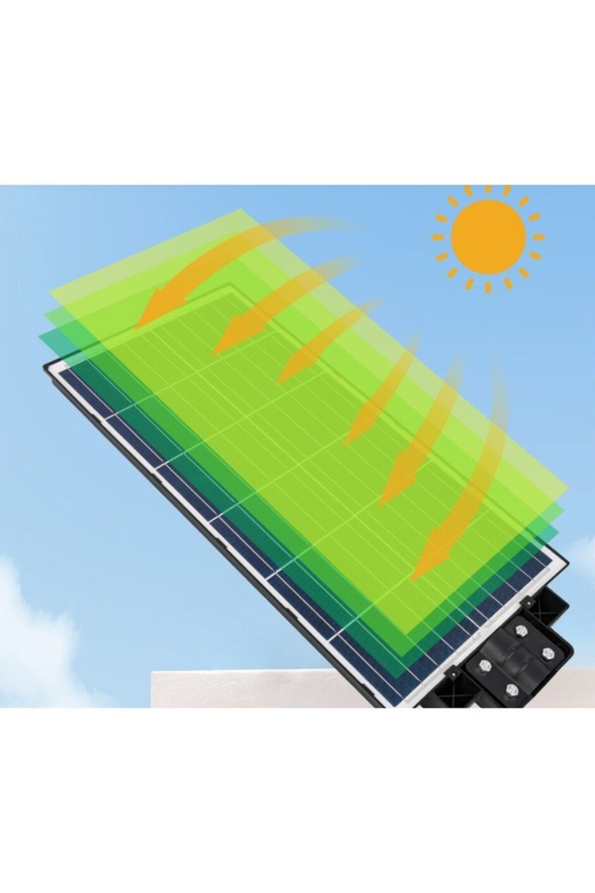 LED Street Solar Lamp PERFORMANCE® 800W with Motion Sensor and Light