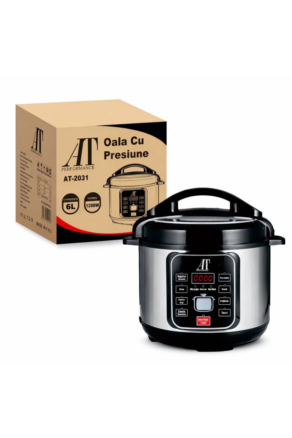 AT-2031 Electric Pressure Cooker, 6L, 1200W, Multifunctional