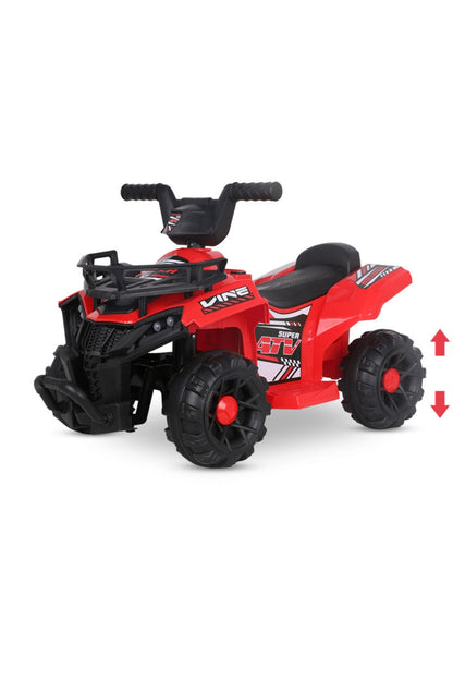 Electric ATV Vehicle, Quad for Children, Homcom, 6V Rechargeable Battery, 2-6 Years - Yellow