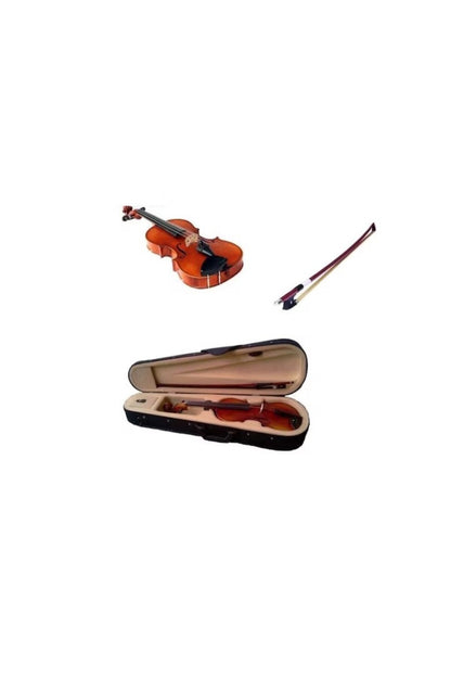 Classical Wooden Violin 4/4, AT PERFORMANCE® for Beginners and Children Chinrest with Carrying Bag