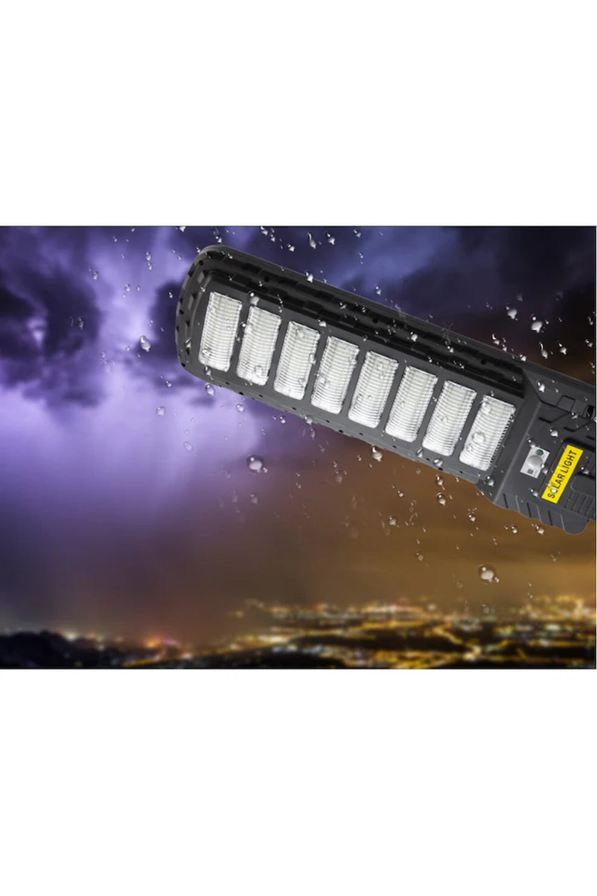 LED Solar Street Lamp PERFORMANCE® 700W, Motion and Light Sensor, Remote Control, IP65, 14h Auto